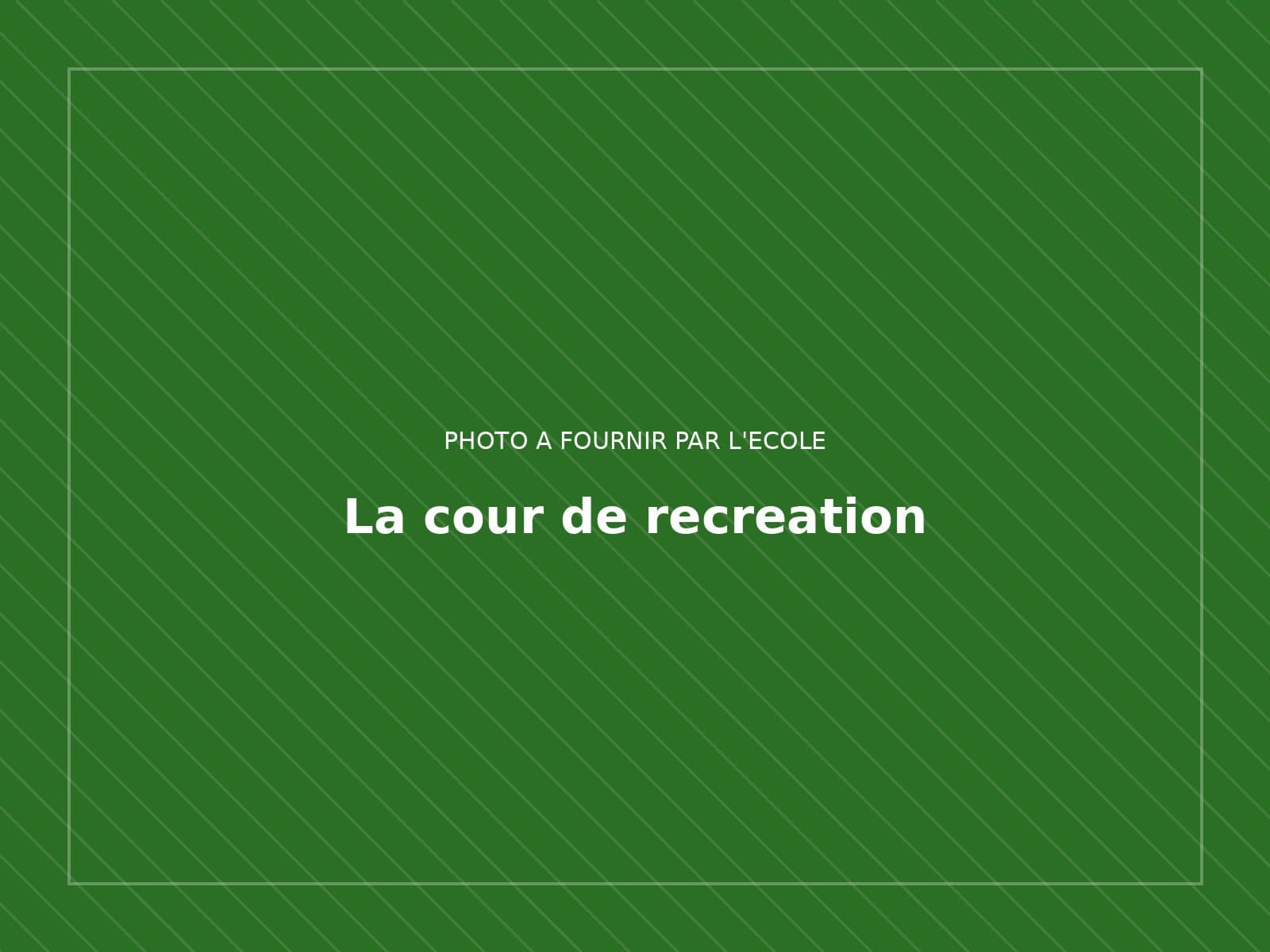 La cour de récréation