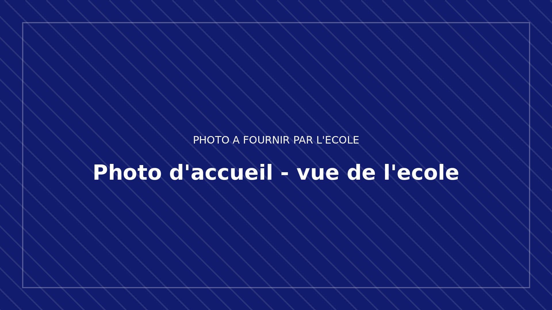 Les locaux du Groupe Scolaire Les Pavillons de la Grâce